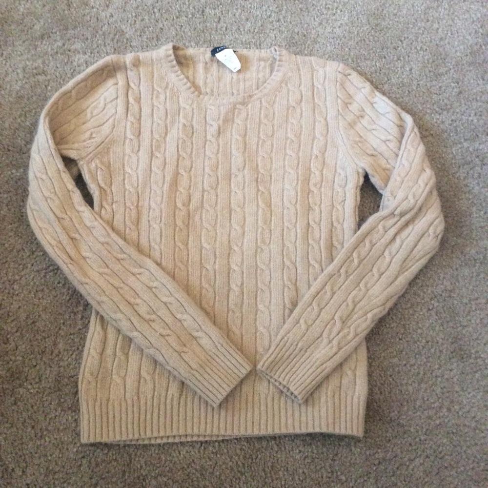 J. Crew Cable Knit Sweater